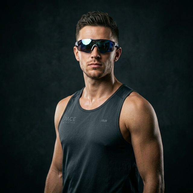 Pessoa experimentando óculos