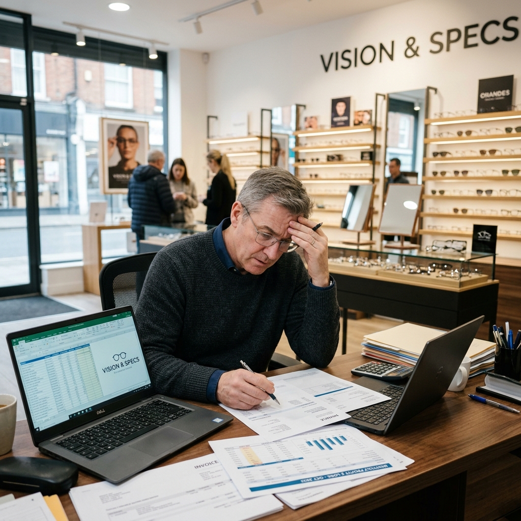 Os 4 problemas que drenam o faturamento de 90% das óticas (e como resolvê-los)