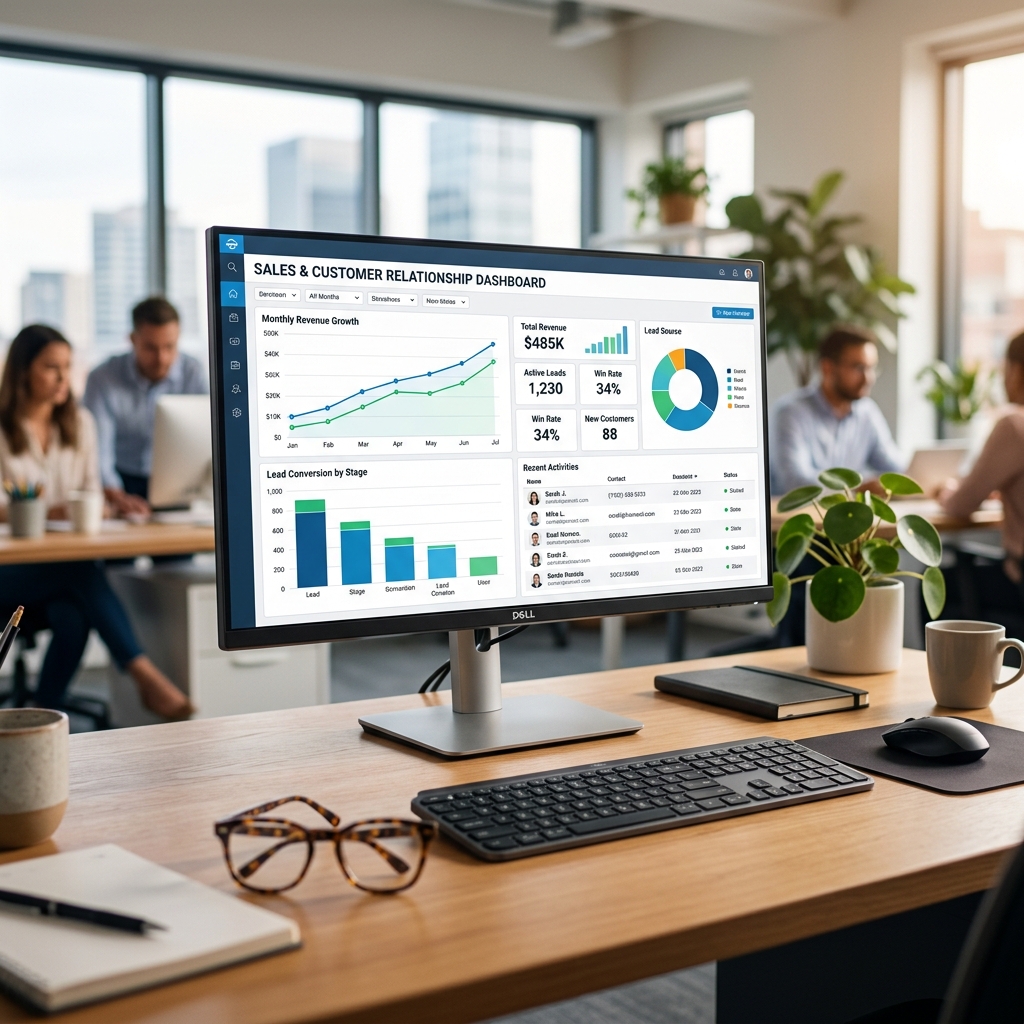 CRM para óticas: por que o da HubSpot não serve (e o que usar no lugar)